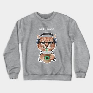 Cat - Feine Crewneck Sweatshirt